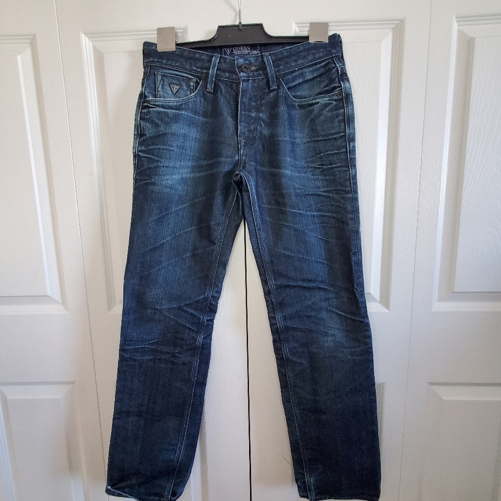 Guess Jeans Slim Straight, Mens, Size 29